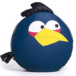 Пуф Angry Birds Птах Синій середній