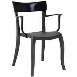 Крісло Hera-K Сидіння Чорне 09 верх Суцільний Чорний 42