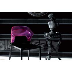 Фото Стілець Ego-S Сидіння Антрацит 22 верх Прозоро-Пурпурний 28