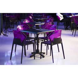 Фото Стілець Ego-S Сидіння Антрацит 22 верх Прозоро-Пурпурний 28