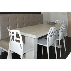 Фото Стілець Ego-Rock Сидіння Біле 01 верх Суцільний Білий 43