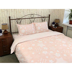 Фото Комплект Євро бязь набивна 845.114Б Beige 50*70 STar 1