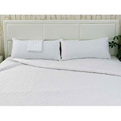 Фото Подушка Spanish Style 40х80 силіконова з наволочкою сатин