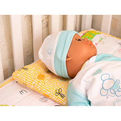 Фото Подушка Батерфляй 25х28 силіконова з наволочкою 308_Baby