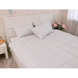 Фото Подушка Elegante 50х70 силіконова стьобана на блискавці (310.52)