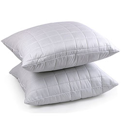 Фото Подушка Elegante 70х70 силіконова стьобана на блискавці (313.52)