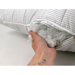 Фото Подушка Elegante 70х70 силіконова стьобана на блискавці (313.52)