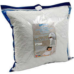 Фото Подушка Ромб 70х70 силіконова стьобана на блискавці (313.52УМ)