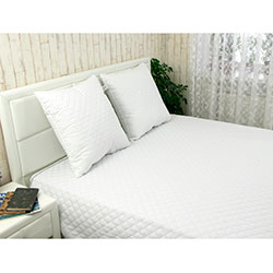 Фото Подушка Ромб 70х70 силіконова стьобана на блискавці (313.52УМ)