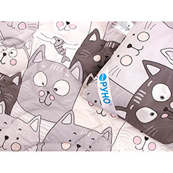 Фото Ковдра дитяча Grey Cat 140х105 вовняна дизайн (320.02ШУ)