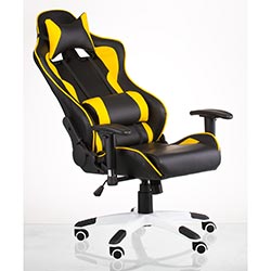 Фото Крісло Extreme Race Black Yellow