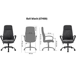 Фото Крісло офісне Bali Grey-Anthracite