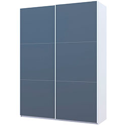 Шафа купе G-Caiser 2 ДСП 3 частини 160х60х240 Білий