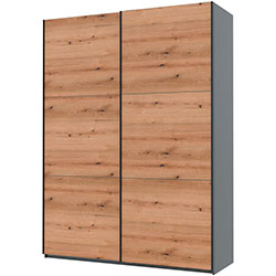 Фото Шафа купе G-Caiser 2 ДСП 3 частини 180х60х240 Графіт