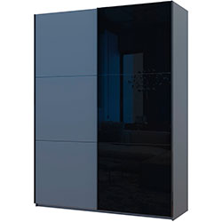 Фото Шафа купе G-Caiser 1 ДСП 1 скло 3 частини 180х60х240 Графіт