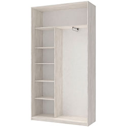 Фото Шафа купе Сіті Лайт 2 Дзеркала 120х45х225