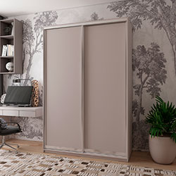 Фото Шафа купе Сіті Лайт 2 ДСП 150х45х225