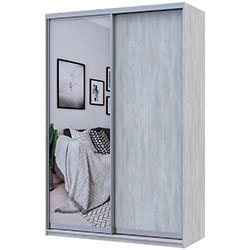 Фото Шафа купе Сіті Лайт 1 ДСП 1 Дзеркало 150х60х225