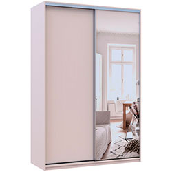 Фото Шафа купе Сіті Лайт 1 ДСП 1 Дзеркало 150х60х225