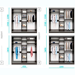 Фото Шафа-купе Стандарт 2200х600