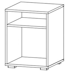 Фото Тумба 1Д (02) Голд