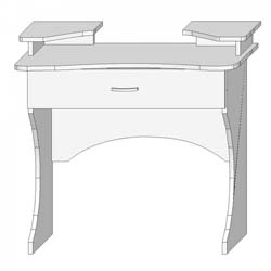 Фото Стіл туалетки с дзеркалом МІЛЕНІУМ