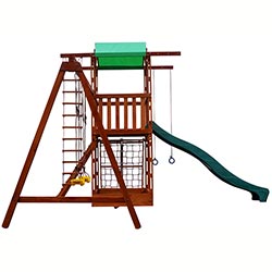 Фото Дерев’яний ігровий комплекс Babyland-3
