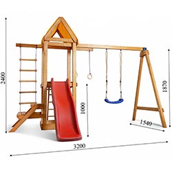Фото Дитячий ігровий комплекс Babyland-19