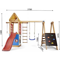 Фото Дитячий ігровий комплекс Babyland-24