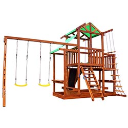 Фото Дитячий ігровий комплекс для дачі Babyland-9