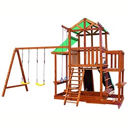 Фото Дитячий ігровий комплекс для дачі Babyland-9
