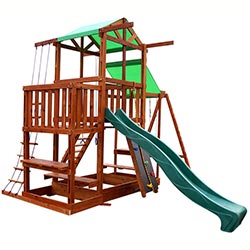 Фото Дитячий ігровий комплекс для дачі Babyland-9