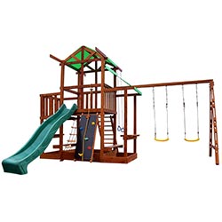 Фото Дитячий ігровий комплекс для дачі Babyland-9