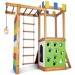 Фото Дитячий ігровий комплекс для дому Babyland-15