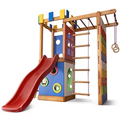 Фото Дитячий ігровий комплекс для дому Babyland-16