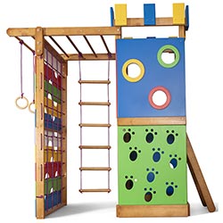 Фото Дитячий ігровий комплекс для дому Babyland-16