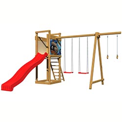 Фото Дитячий дерев’яний майданчик SportBaby-4