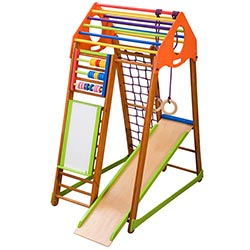 Фото Дитячий спортивний комплекс BambinoWood Plus