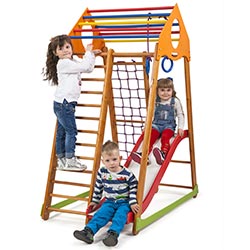 Фото Дитячий спортивний комплекс BambinoWood Plus 1