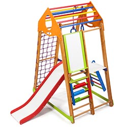 Фото Дитячий спортивний комплекс BambinoWood Plus 3