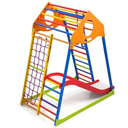 Фото Дитячий спортивний комплекс KindWood Color Plus 1
