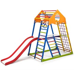 Фото Дитячий спортивний комплекс KindWood Color Plus 2