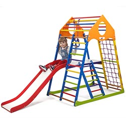 Фото Дитячий спортивний комплекс KindWood Color Plus 2