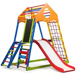 Фото Дитячий спортивний комплекс KindWood Color Plus 3