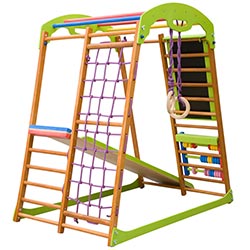 Фото Дитячий спортивний комплекс для дому BabyWood Plus