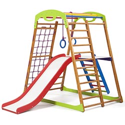 Дитячий спортивний комплекс для дому BabyWood Plus 2
