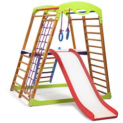 Фото Дитячий спортивний комплекс для дому BabyWood Plus 2