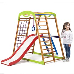 Фото Дитячий спортивний комплекс для дому BabyWood Plus 2