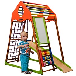 Фото Дитячий спортивний комплекс для дому KindWood Plus