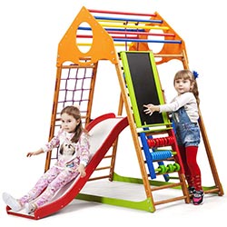 Фото Дитячий спортивний комплекс для дому KindWood Plus 3